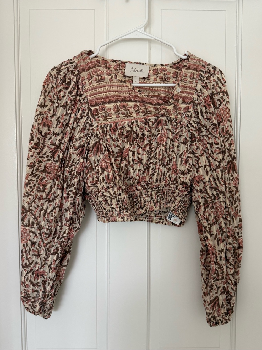 Cleobella cropped blouse